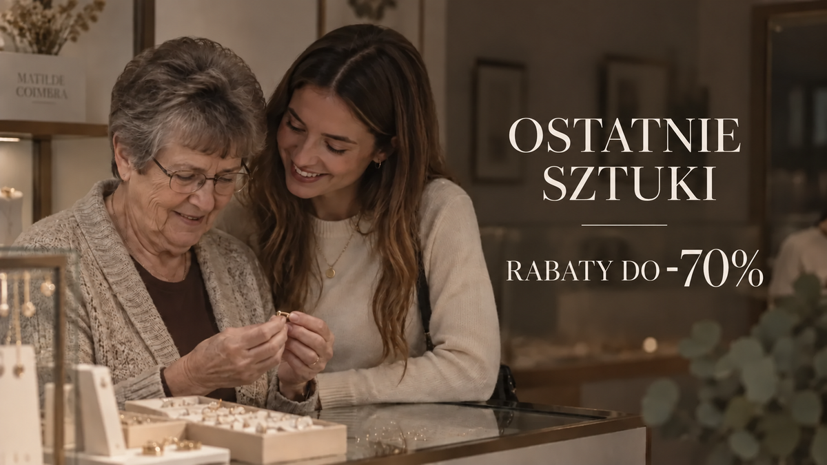 Ostatnie sztuki — rabaty do 70%